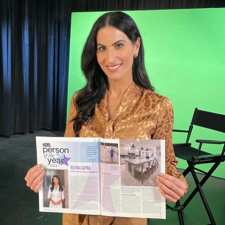 Amba Featured by Award-Winning Interior Designer Alena Capra