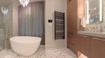 Quadro Q2154 Hardwired Heated Towel Rack - Image 3