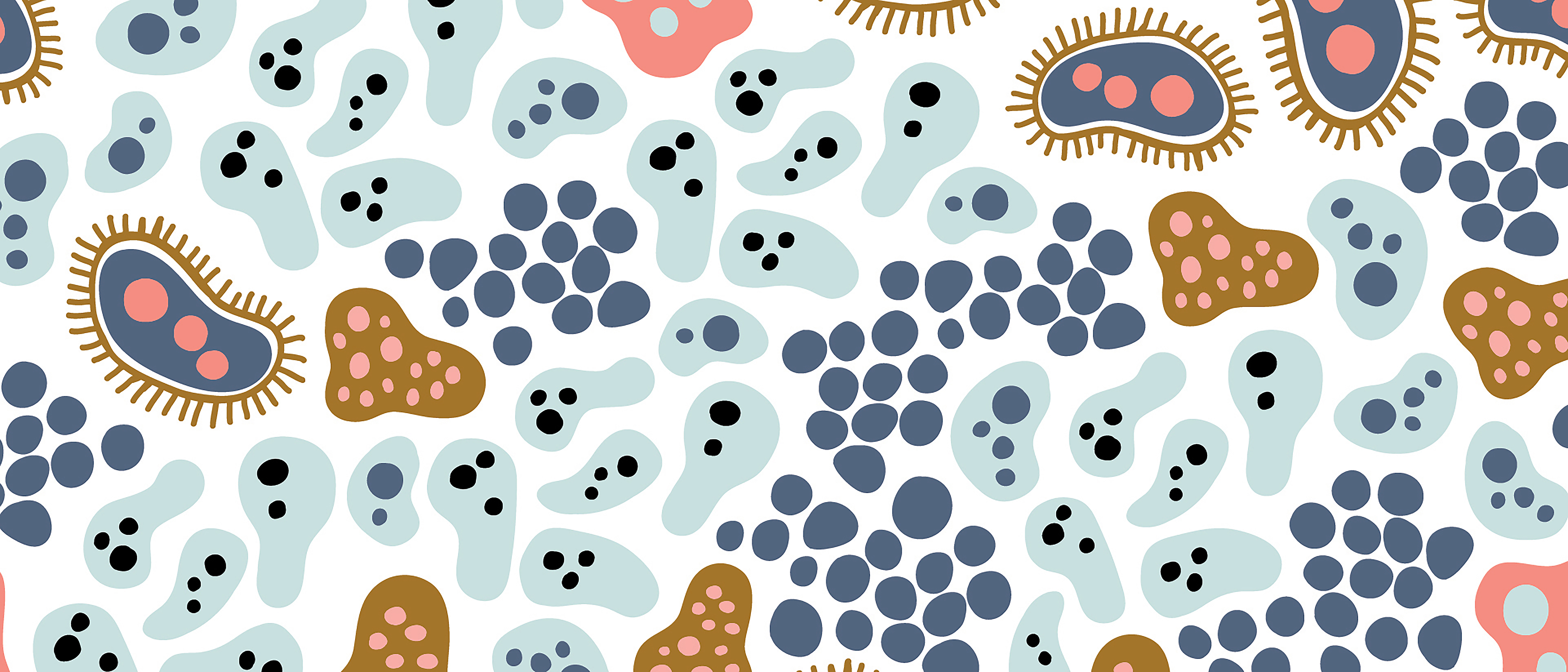 Whitepaper bacteria background graphic