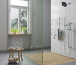 Cape Model 2332 12 Straight Bar Hardwired Heated Towel Rack