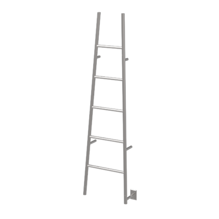 Jeeves Model A Ladder 5 Bar Hardwired Drying Rack