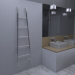 Jeeves Model A Ladder 5 Bar Hardwired Drying Rack