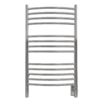 Jeeves Model C Curved 13 Bar Hardwired Heated Towel Rack
