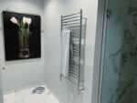 Jeeves Model D Straight 20 Bar Hardwired Heated Towel Rack