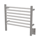 Jeeves Model H Straight 7 Bar Hardwired Heated Towel Rack