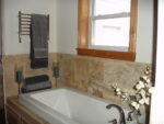 Jeeves Model H Straight 7 Bar Hardwired Heated Towel Rack