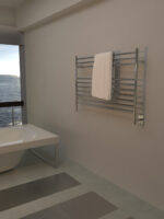 Jeeves Model L Straight 10 Bar Hardwired Heated Towel Rack