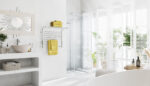 Jeeves Model M Shelf 11 Bar Hardwired Heated Towel Rack