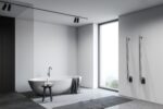 Modello i Round 40" Hardwired Heated Towel Bar