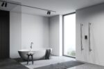 Modello i Round 40" Hardwired Heated Towel Bar