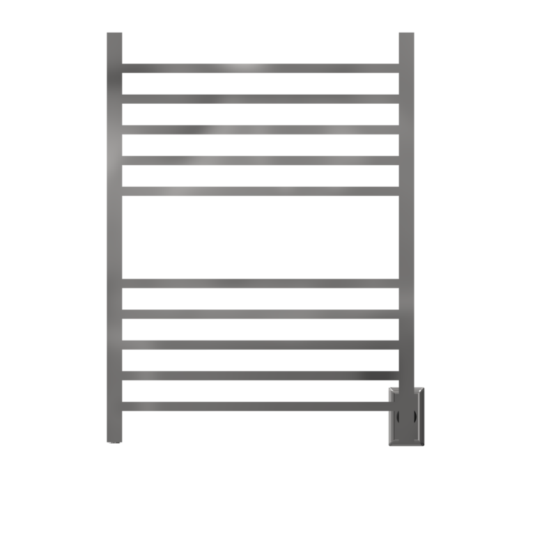 Radiant Square Hardwired + Plug-in Combo 10 Bar Towel Warmer