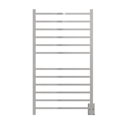 Radiant Large Square Hardwired + Plug-in Combo 12 Bar Towel Warmer