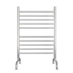 Solo 24" Freestanding 10 Bar Heated Towel Rack