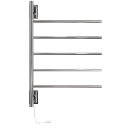Swivel Bar Hardwired & Plug-in Combo Drying Rack with 5 Bars