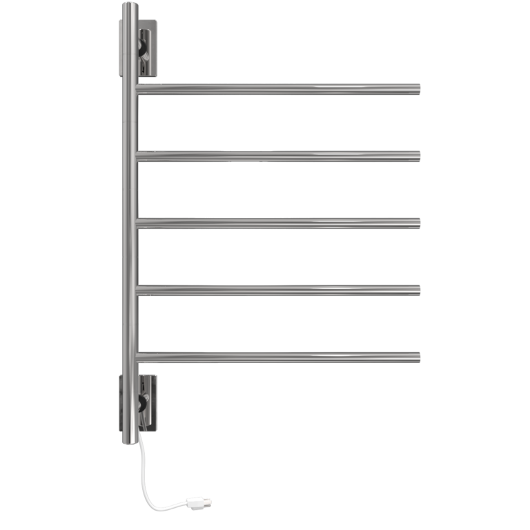 Swivel Bar Hardwired & Plug-in Combo Towel Warmer with 5 Bars