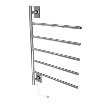 Swivel Bar Hardwired & Plug-in Combo Drying Rack with 5 Bars