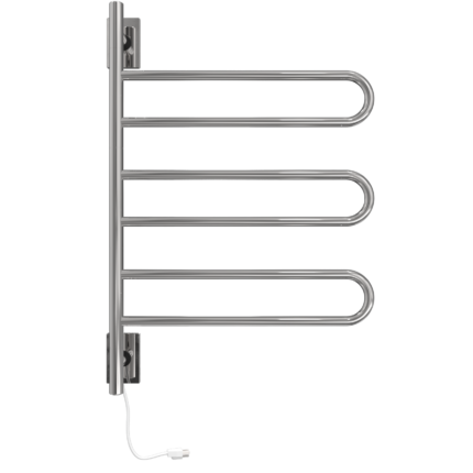 Swivel Loop Hardwired & Plug-in Combo Drying Rack with 3 Looped Bars