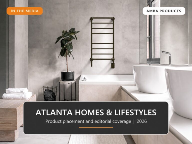 Amba Featured in Atlanta Homes & Lifestyles: Traditional T-2040 Editorial