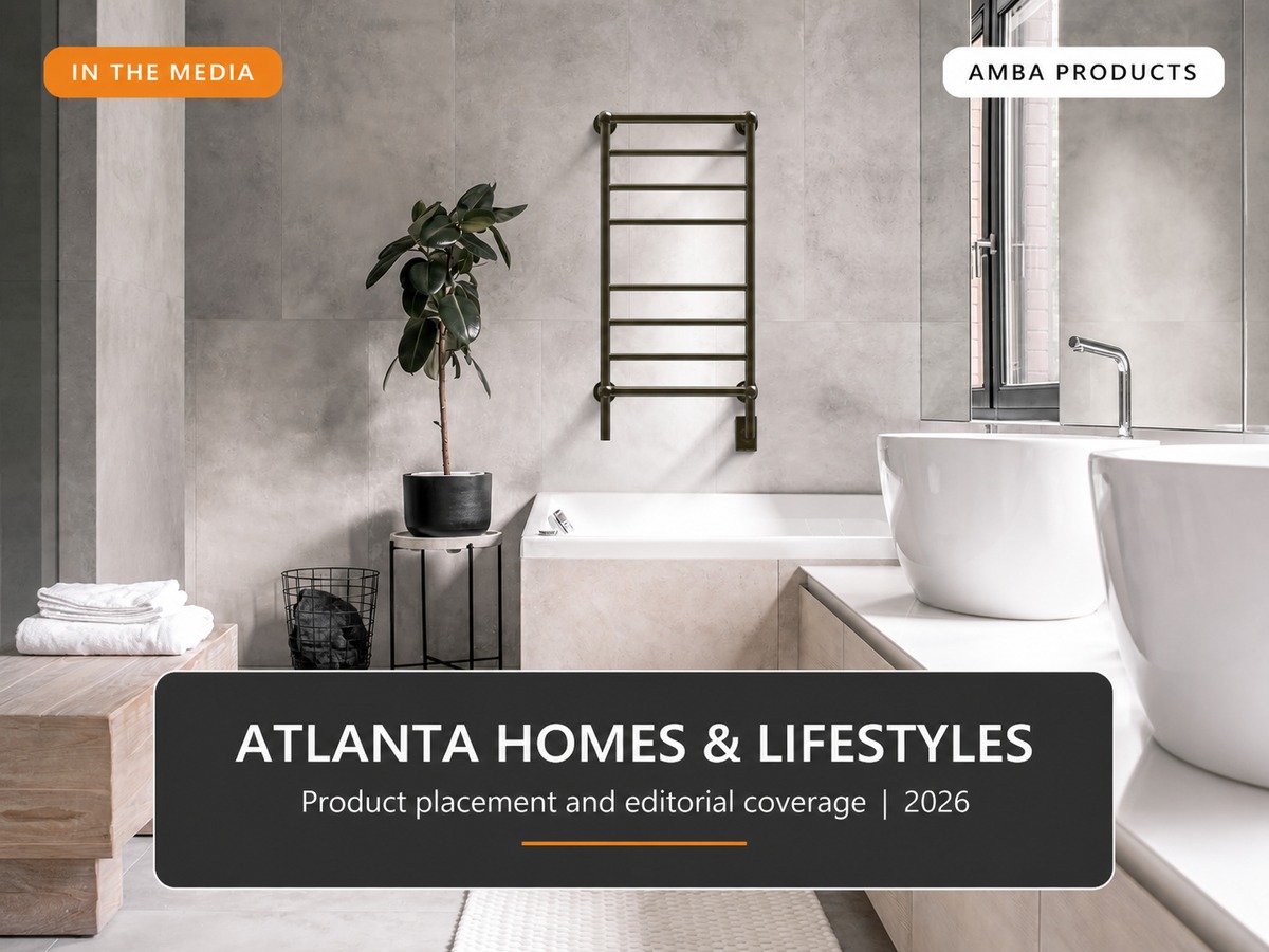 Amba Featured in Atlanta Homes & Lifestyles: Traditional T-2040 Editorial